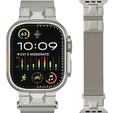 Bransoleta do Apple Watch 1/2/3/4/5/6/7/8/SE/ULTRA 42/44/45/49 MM, Czarna