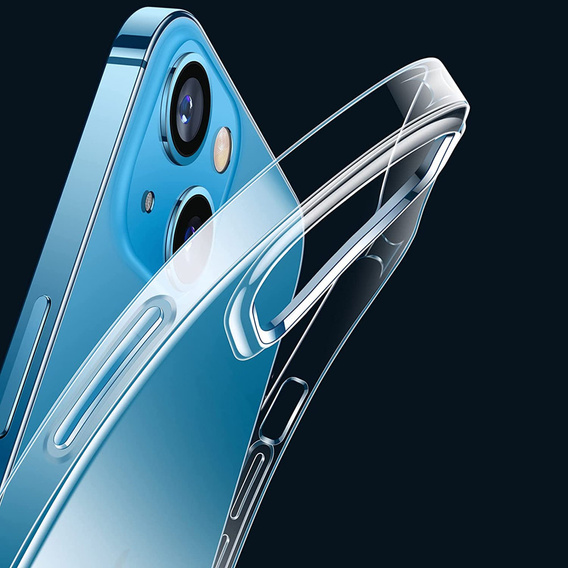 Pouzdro pro iPhone 14 Plus, Premium Armor Slim, průhledné