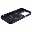 Pouzdro pro iPhone 14 Pro, Carbon Fiber MagSafe, černé