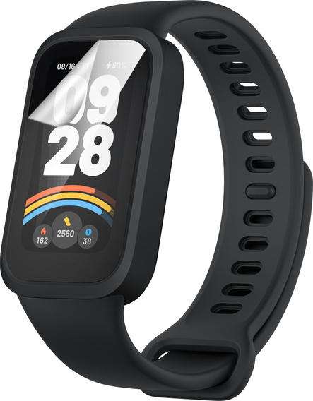 3x ERBORD Hydrogelová fólie pro Xiaomi Smart Band 9 Active