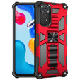 Pouzdro pro Xiaomi Redmi Note 11 / 11S, Armor Kickstand, červené