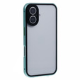 Pouzdro pro iPhone 16, Magnetic Dual Glass, zelené
