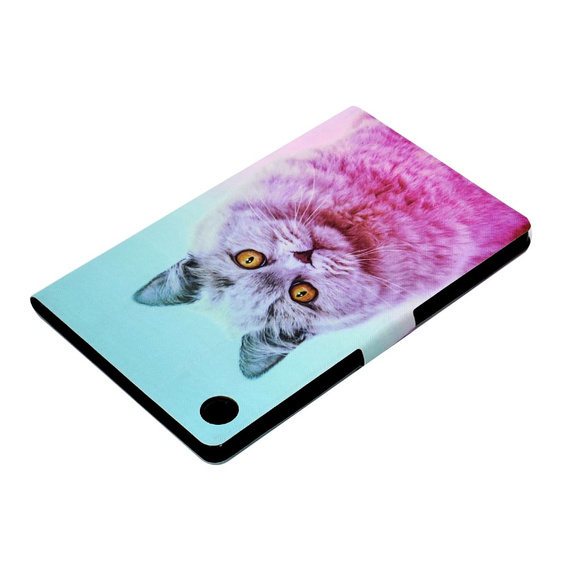 Pouzdro pro Samsung Galaxy Tab A9 X110 / X115, pink cat