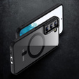 Pouzdro pro Samsung Galaxy S22 5G, ERBORD Hybrid MagSafe Case, černé