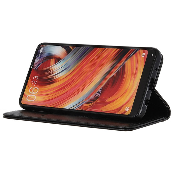 Pouzdro pro Samsung Galaxy A55 5G, Wallet Litchi Leather, černé