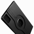 Pouzdro pro Lenovo Idea Tab 11" 2025 TB336FU TB336ZU, otočné o 360°, se stojánkem, černé