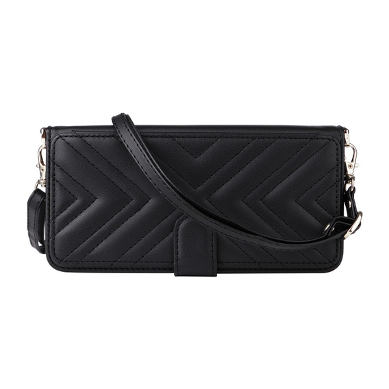Flipové pouzdro pro Xiaomi Poco F7 Pro / F7 Ultra, Crossbody Leather Wallet, černé