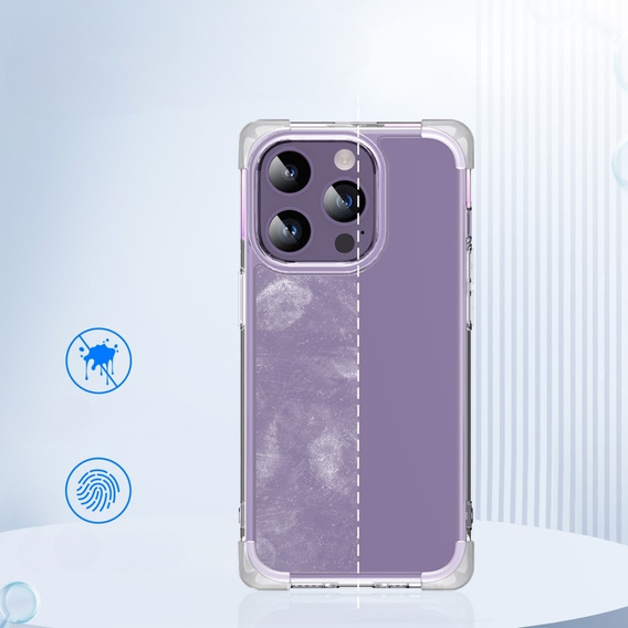 Pouzdro pro iPhone 14 Pro, ERBORD CornerShield, průhledné