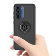 Pouzdro pro Motorola Moto G200 5G, Frosted Ring, modré
