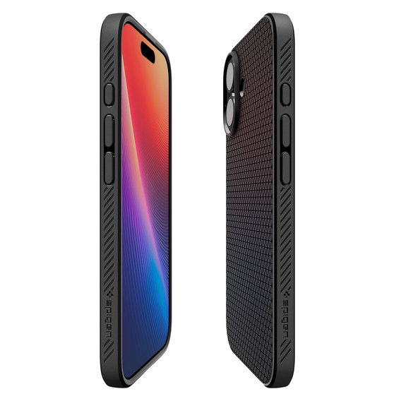 Pouzdro Spigen Liquid Air pro iPhone 17, matně černé