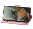 Pouzdro s klopou Butterfly pro Motorola Edge 70