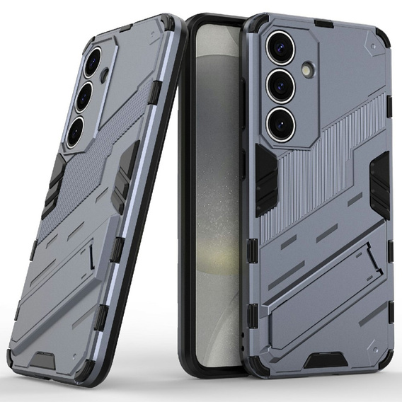 Pouzdro pro Samsung Galaxy A36 5G, Military kickstand, námořnicky modré