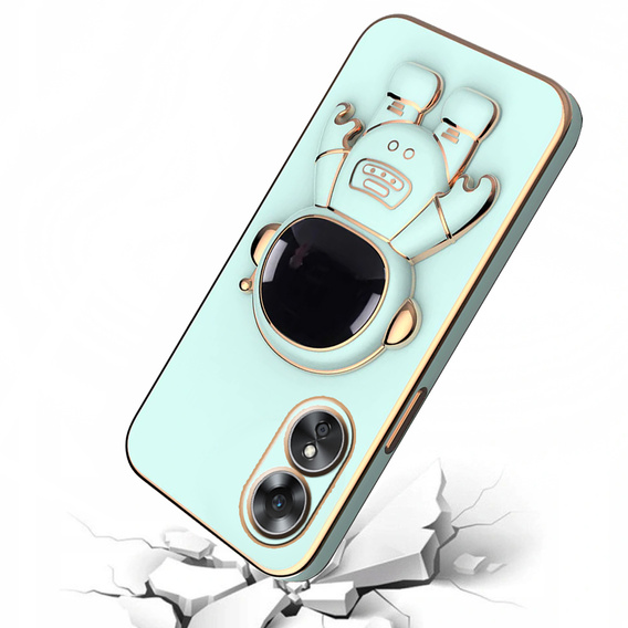 Pouzdro pro Oppo A17, Astronaut, zelené