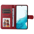 Klopové pouzdro pro Samsung Galaxy A34 5G, Leather Wallet, červené