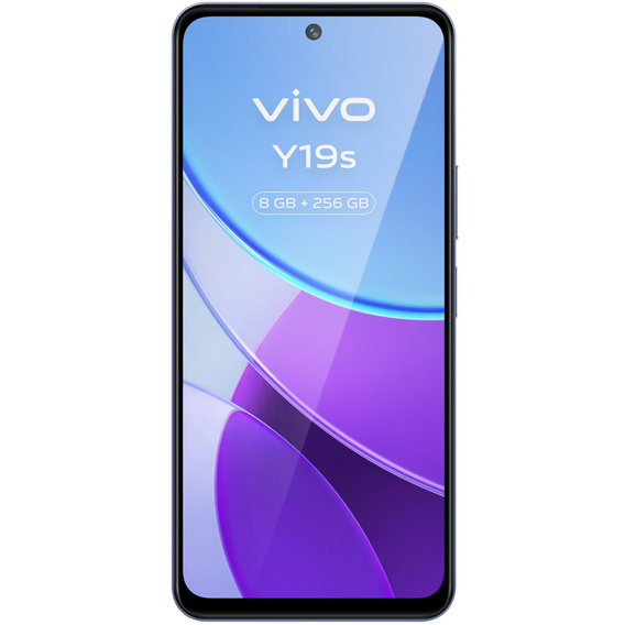 3D tvrzené sklo pro Vivo Y19s, černý rámeček
