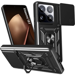 Pancéřové pouzdro CamShield Slide s krytem fotoaparátu a kroužkem pro Xiaomi 15T