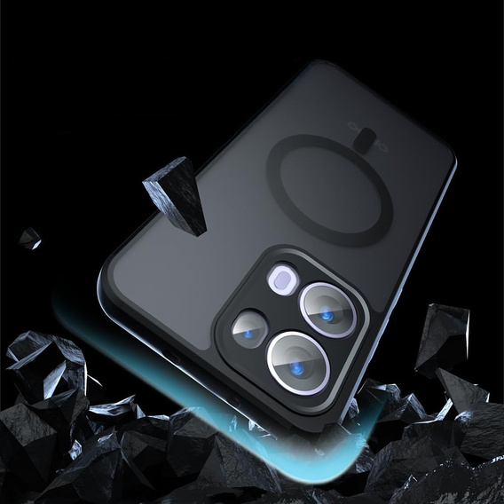 Pouzdro pro Oppo Reno 13 Pro, pro MagSafe, ERBORD Matt Case, černý