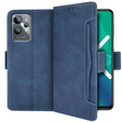 Klopové pouzdro pro Realme GT2 Pro, Card Slot, modré