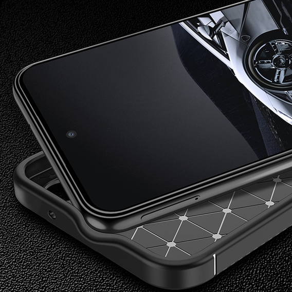 Pouzdro pro Xiaomi 12T, Carbon Gel, černé