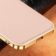Pouzdro pro Samsung Galaxy S23 Ultra, Cowhide Leather, růžové