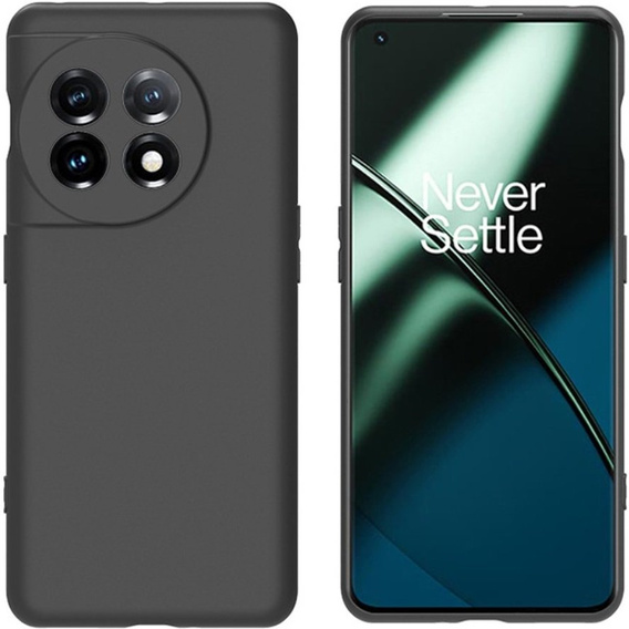 Tenké pouzdro pro OnePlus 11 5G, Slim, černé