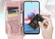 Klopové pouzdro pro Oppo A40 / Oppo A40m, Butterfly, růžové rose gold