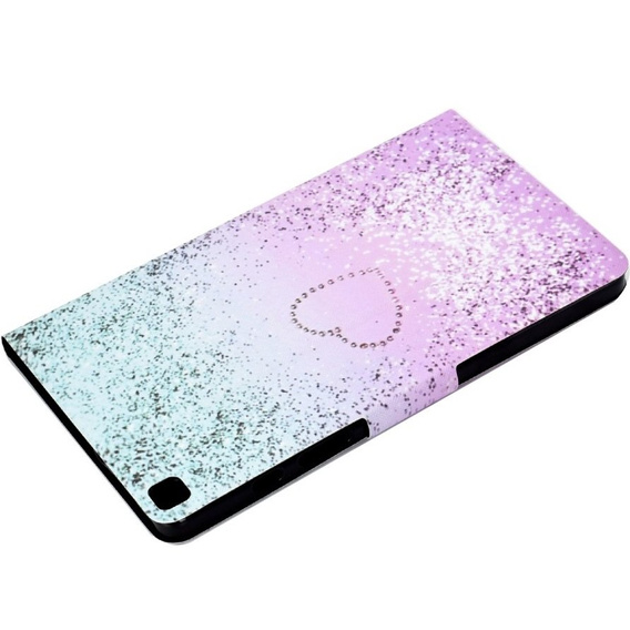 Pouzdro pro Samsung Galaxy Tab A7 Lite 8.7 T220 / T225, Origami, hearts