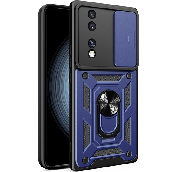 Pouzdro pro Honor 70 5G, CamShield Slide, modré