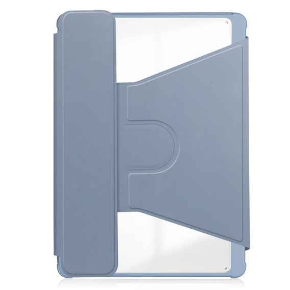 Pouzdro s klávesnicí pro Samsung Galaxy Tab A9+, Rotary 360° Leather, fialové 