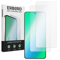 2x tvrzené sklo pro Xiaomi Poco F5 Pro, ERBORD 9H Hard Glass na displeji