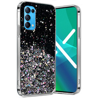 Pouzdro pro OPPO Reno 5 5G, Glittery, černé