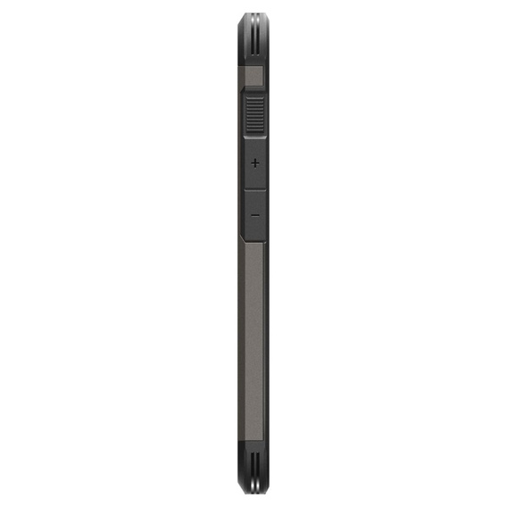 Pouzdro Spigen pro iPhone 16E, Tough Armor Mag MagSafe, šedé + 9H tvrzené sklo