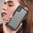 Pouzdro pro Samsung Galaxy Xcover 7, Fusion Hybrid, transparentní / černé