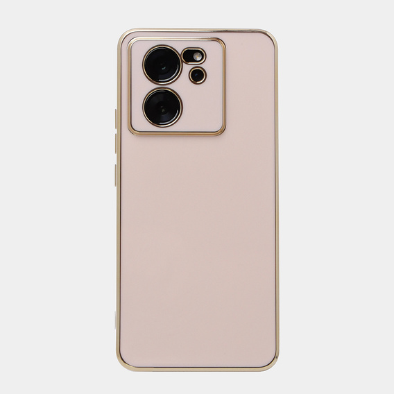 Pouzdro pro Xiaomi 13T / 13T Pro, Glamour CamShield, růžové rose gold