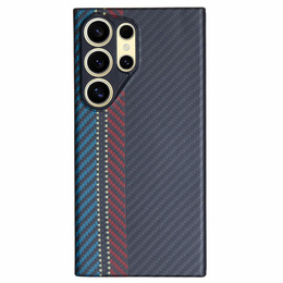 Pouzdro pro Samsung Galaxy S24 Ultra, Aramid Fiber MagSafe, černé