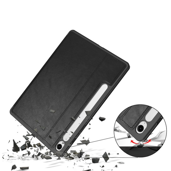 Pouzdro pro Lenovo Tab M11, Business Card and Pen Slot, černé