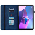 Pouzdro pro Lenovo Tab P11 Pro Gen 2Wallet Pen Slot, modré