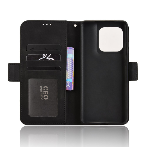 Klopové pouzdro pro Motorola Edge 60 / 60 Fusion, Card Slot, černé