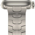 Bransoleta Stainless Segments do Apple Watch 1/2/3/4/5/6/7/8/SE/ULTRA 42/44/45/49MM, Silver