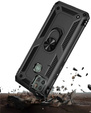 Pancéřové pouzdro pro Motorola Moto G9 Power, Nox Case Ring, černé
