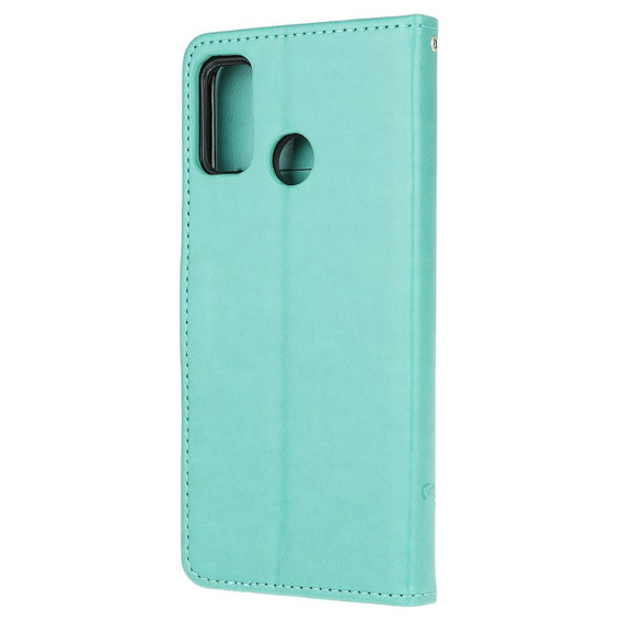 Klopové pouzdro pro Motorola Moto G30 / G10, Butterfly, modré