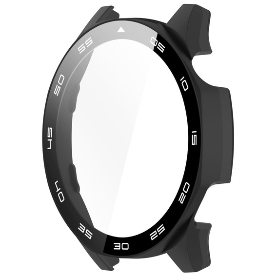 Pouzdro 2v1 + tvrzené sklo pro Huawei Watch GT 5 46mm, průhledné