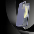 Flipové pouzdro pro Samsung Galaxy S25 Edge, Smart View Wallet, fialové