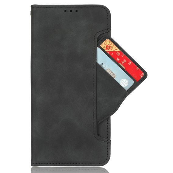 Klopové pouzdro pro Oppo Reno 13F / Oppo Reno 13FS, Card Slot, černé