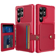 Pouzdro pro Samsung Galaxy S25 Ultra, Card Holder Kickstand, černé