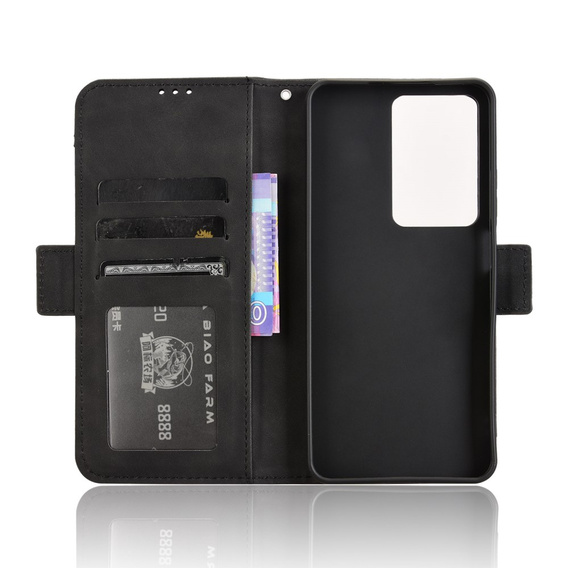 Klopové pouzdro pro Realme 14X / Realme C75, Card Slot, černé