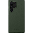 Pouzdro MELKCO pro Samsung Galaxy S24 Ultra, kožené, zelené