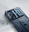 Pancéřové pouzdro pro Samsung Galaxy A16, Dexnor Full Body (Two Frames), námořnicky modré