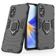 Pouzdro pro Oppo A17, Kickstand Ring, černé