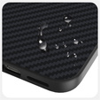 Pouzdro pro Google Pixel 10 / 10 Pro, ABEEL, pro MagSafe, s karbonovou texturou, černé